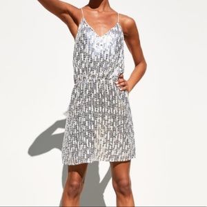 Zara sequin mini